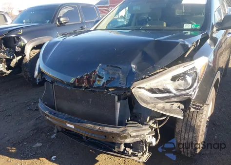 2017 Hyundai Santa Fe Sport 2.4L from USA, damaged, VIN 5XYZTDLB1HG389112